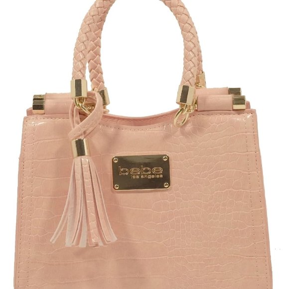 Women's Bag BEBE Handbag Natalie Micro Croco Crossbody 👜 - Picture 8 of 8